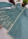 SR 1655 Faux Georgette Embroidery Work Top With Sharara Dupatta Onlione Wholesale